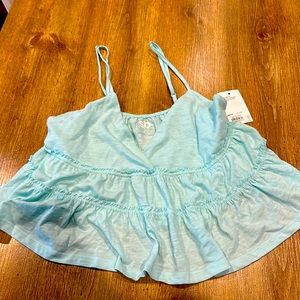 BRAND NEW TIERED CAMI Sz)L